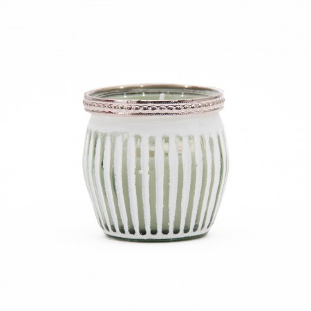 VASO RAYADO VERDE GARDENIA VASO RAYADO VERDE GARDENIA