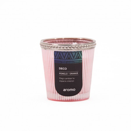 VASO RAYADO ROSA POMELO-ORANGE VASO RAYADO ROSA POMELO-ORANGE