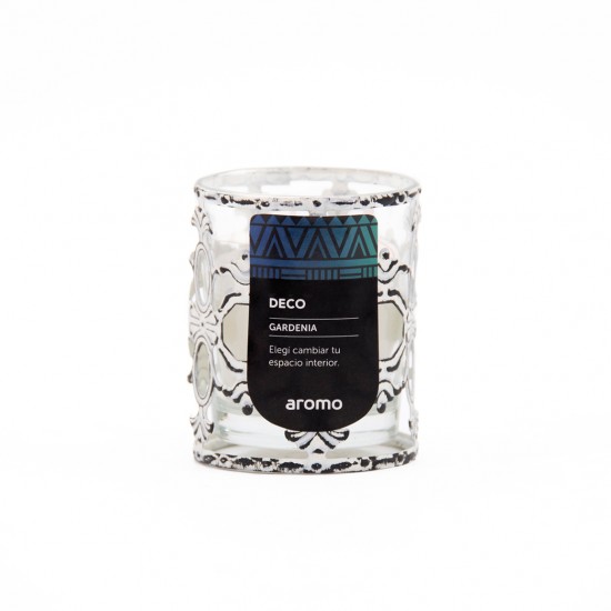 VASO METAL BLANCO GARDENIA VASO METAL BLANCO GARDENIA
