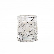 VASO METAL BLANCO POMELO-ORANGE VASO METAL BLANCO POMELO-ORANGE
