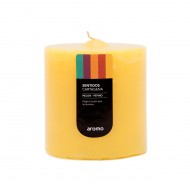 VELA 10x10 cm  CARTAGENA AMARILLO  (Melón-Pepino) VELA 10x10 cm  CARTAGENA AMARILLO  (Melón-Pepino)