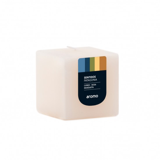CUBO 6x6 cm PATAGONIA BLANCO (Ciprés-Rosa Mosqueta) CUBO 6x6 cm PATAGONIA BLANCO (Ciprés-Rosa Mosqueta)