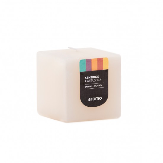 CUBO 6x6 cm CARTAGENA BLANCO (Melón-Pepino) CUBO 6x6 cm CARTAGENA BLANCO (Melón-Pepino)