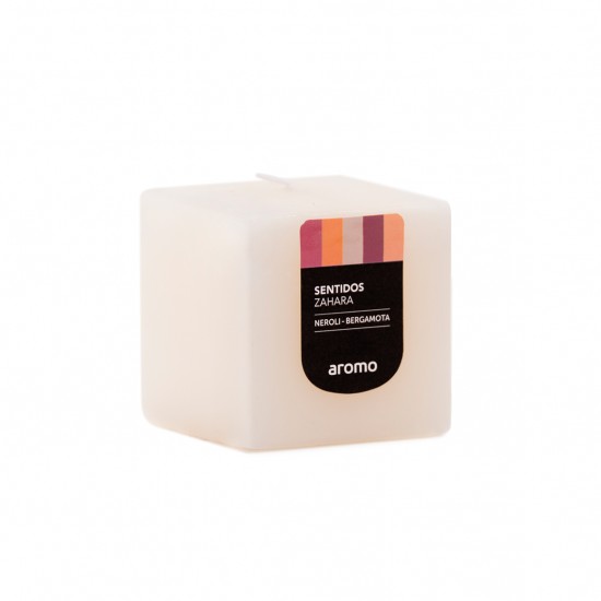 CUBO 6x6 cm ZAHARA BLANCO (Neroli-Bergamota) CUBO 6x6 cm ZAHARA BLANCO (Neroli-Bergamota)