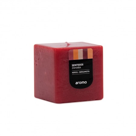 CUBO 6x6 cm  ZAHARA ROJO  (Neroli-Bergamota) CUBO 6x6 cm  ZAHARA ROJO  (Neroli-Bergamota)