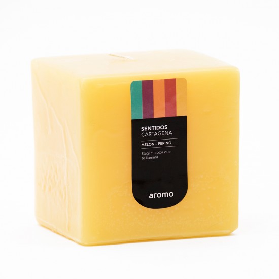 CUBO 10x10 cm CARTAGENA AMARILLO (Melón-Pepino) CUBO 10x10 cm CARTAGENA AMARILLO (Melón-Pepino)