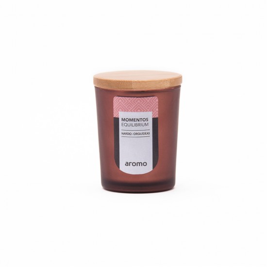 VASO CERA VEGETAL 5x7 MARRON MOMENTOS-EQUILIBRIUM (Nardo y Orquídeas) VASO CERA VEGETAL 5x7 MARRON MOMENTOS-EQUILIBRIUM (Nardo y Orquídeas)