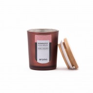 VASO CERA VEGETAL 5x7 MARRON MOMENTOS-EQUILIBRIUM  (Nardo y Orquídeas)