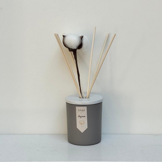 Difusor CERÁMICA GRIS SATINADO (Jazmín) Difusor CERÁMICA GRIS SATINADO (Jazmín)
