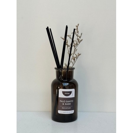 Difusor VINTAGE CON FLORES (Palo Santo)