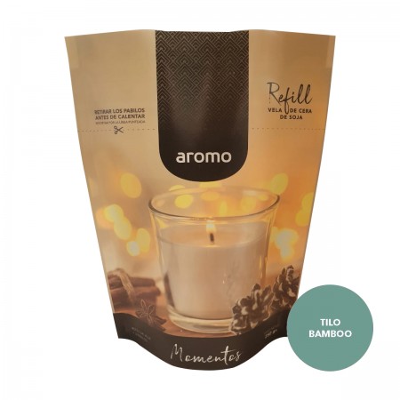 Refill Vela de Cera de Soja - Tilo Bamboo Refill Vela de Cera de Soja - Tilo Bamboo