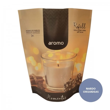 Refill Vela de Cera de Soja - Nardo Orquídeas Refill Vela de Cera de Soja - Nardo Orquídeas
