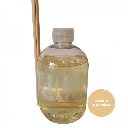 Repuesto Difusor 300ml + Varillas Aroma Vainilla Almendras Repuesto Difusor 300ml + Varillas Aroma Vainilla Almendras